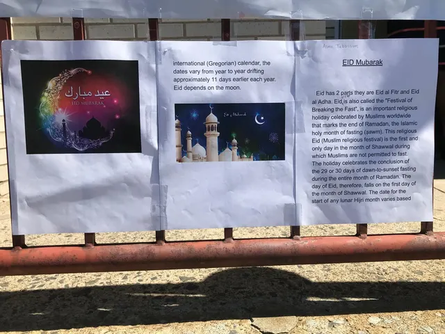 A display of community learning projects